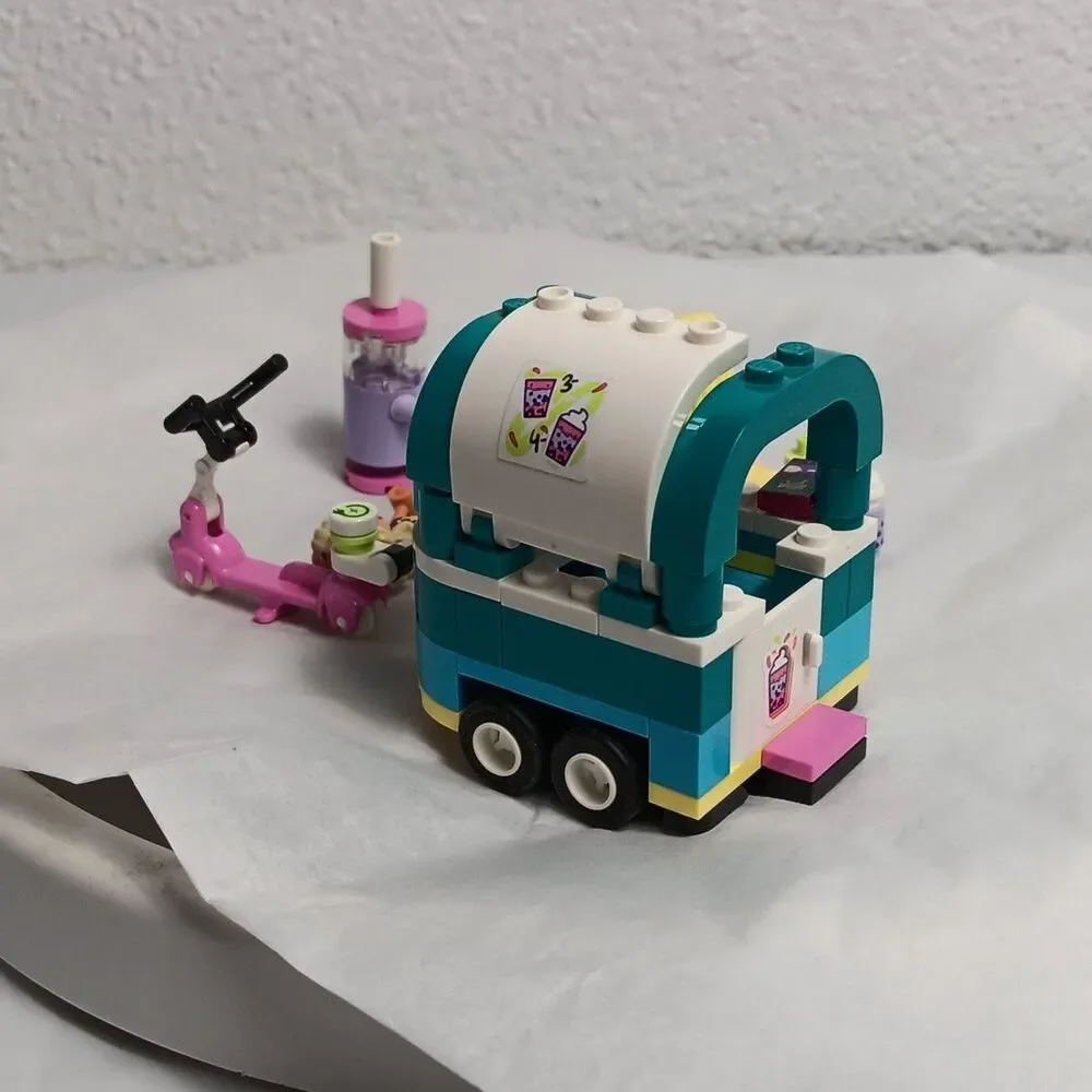 Lego Friends Mobile Bubble Tea Shop Replacements Loose Incomplete